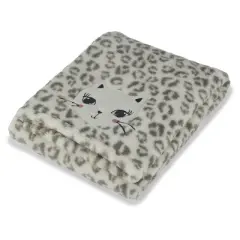 Baby Gear Lovey Faux-shearling Baby Blanket for Girl Comforting Plush Microfibers