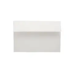 JAM Paper A9 Foil Lined Invitation Envelopes 5.75 x 8.75 White w/Ivory Foil 532412546