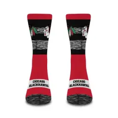 NHL Chicago Blackhawks Mixer Crew Socks - Large