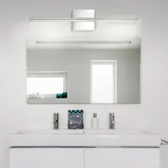 28" Metal Makena Dimmable Wall Sconce (Includes Energy Efficient Light Bulb) - JONATHAN Y