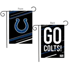 Briarwood Lane Indianapolis Colts Slogan Garden Flag NFL Licensed