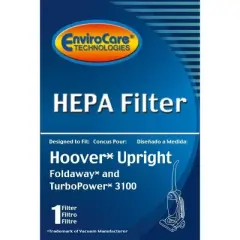 Hoover Foldaway Replacement Vacuum Cleaner Primary Filter 40130050