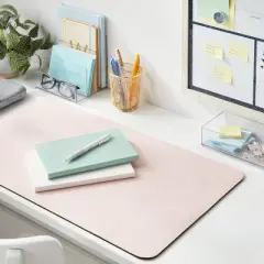 Non-Slip Rollup Desk Mat Pink - Brightroom&trade;