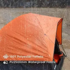Boersma 2-Person Camping Tent &ndash; Lightweight, easy setup with rainfly. Ideal shelter for outdoor adventures, hiking, or weekend getaways.