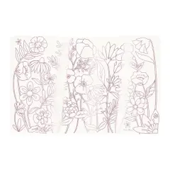 Meri Meri Butterflies & Flowers Coloring Placemats (Pack of 8)
