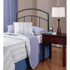 Julien Headboard with Frame Black - Hillsdale Furniture