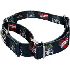 Country Brook Petz I Love Mom Martingale Dog Collar