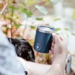 GROSCHE Everest Double Wall Insulated Travel Mug with Spill Proof Lid, 14 fl 0z Capacity