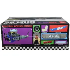 Skill 2 Model Kit 1967 Ford Mustang Shelby GT350 White 1/25 Scale Model by AMT