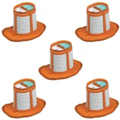 Black And Decker Vacuum 5 Pack of OEM Vacuum Filters - HHVKF10-5PK