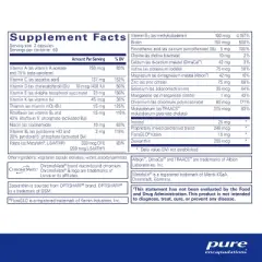Pure Encapsulations Junior Nutrients - Kids & Teens Multivitamin - Without Iron - With Calcium, Vitamin D3 & C - Non-GMO & Vegetarian - 120 Capsules