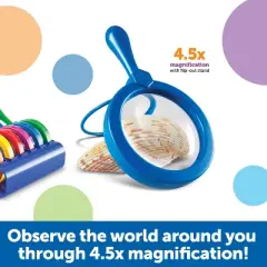 Learning Resources Jumbo Magnifiers Set, Set of 6, Ages 3+