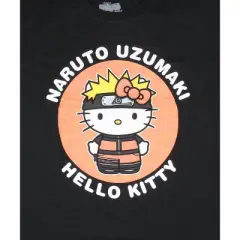 Naruto Shippuden x Hello Kitty Naruto Uzumaki Adult Short Sleeve T-Shirt