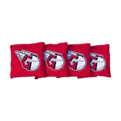 MLB Cleveland Guardians Corn-Filled Cornhole Bags Red - 4pk