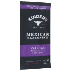 Kinders Seasoning Carnitas - Pack of 15 - 1 oz