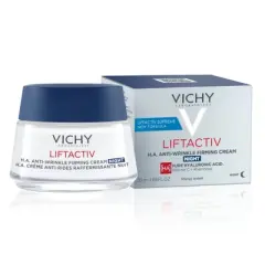 Vichy LiftActiv Supreme Anti-Aging and Firming Night Cream Face Moisturizer - 1.69oz
