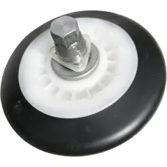 Nispira Dryer Drum Roller Assembly Compatible With LG Kenmore 4581EL2002C, 8 Rollers