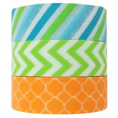 Summer Days Japanese Washi Masking Tape (Set of 3)