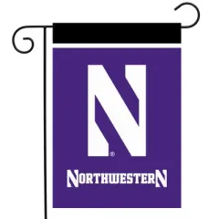 Briarwood Lane Northwestern University NCAA Licensed Garden Flag 18" x 12.5"