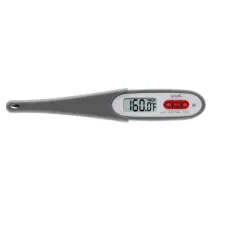 Taylor Compact Instant-Read Pen Style Digital Kitchen Meat Thermometer: Stainless Steel, Digital Display, -40 to 450&deg;F