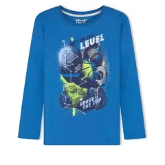 Sleep On It Boys My Level Brushed Jersey 2-Piece Pajama Sleep Set