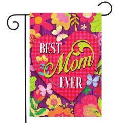 Briarwood Lane Best Mom Ever Mother's Day Garden Flag