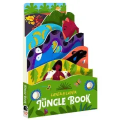 The Jungle Book - (Layer-By-Layer) by  Carly Madden (Board Book)