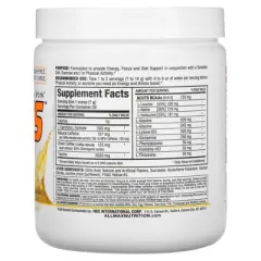 ALLMAX ACUTS&trade;, Amino-Charged Energy Drink, Pina Colada, 7.4 oz (210 g)