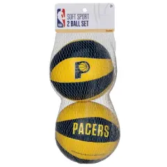 NBA Indiana Pacers Sports Ball Sets: Foam Basketballs for Ages 3+