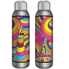 Dr. Seuss Experience Multi-Color UV Print Design 22 Oz. Stainless Steel Water Bottle
