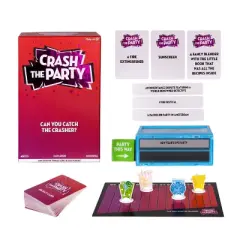 Moose Games Crash the Party Game: Social Skills Focus, 3-8 Players, 20-40 Minute Play, Includes Cards