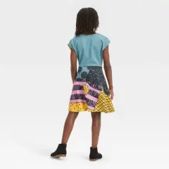 Girls' The Nightmare Before Christmas Sally Dress - Yellow/Pink