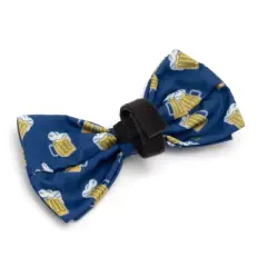 The Worthy Dog Cheers Bow Tie Adjustable Collar Attachment Accessory