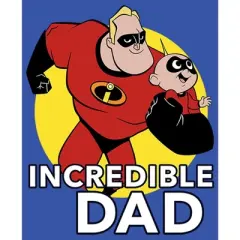 Men's The Incredibles 2 Jack-Jack and Mr. Incredible Best Dad Sweatshirt