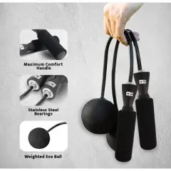 WOD Nation Ropeless Jump Rope for Men & Women - Cordless Jump Ropes for Fitness