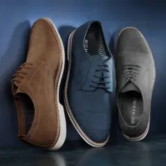 Mio Marino - Men's Oxford Casual Suede Shoes