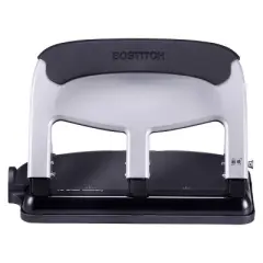 EZ Squeeze Hole Punch 40 Sheet Capacity Silver and Black - Bostitch