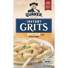 Quaker Instant Grits Butter - 10ct/9.8oz
