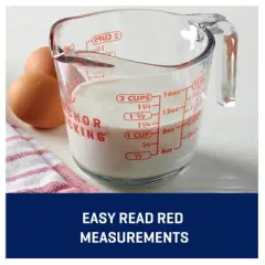 Anchor Hocking Glass Measuring Cup, 2 Cup