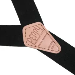 Perry Suspenders Men's Elastic 2 Inch Wide Hook End Suspenders (Tall Available)