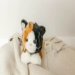 Bearington Collection Callie Plush Stuffed Animal Calico Cat, 15"