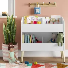 Modern Two Shelf Toy Kids' Bin White - Pillowfort&trade;