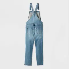 Denim Maternity Overalls - Isabel Maternity by Ingrid & Isabel&trade; Medium Blue