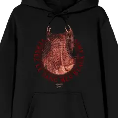 Yellowjackets "Versez Les Sang, Mes Beaux Amis" Adult Black Graphic Hoodie