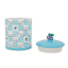 Silver Buffalo Sanrio Cinnamoroll Cherry Ceramic Snack Jar | Holds 64 Ounces