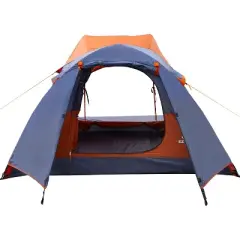 Cesicia 6 FT Orange 2 Person Camping Tent