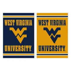 Embossed Suede Flag, House Size, West Virginia University