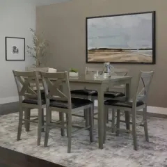 7pc Monica Counter Dining Set - Abbyson Living