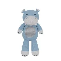 Living Textiles Baby Stuffed Animal - Henry Hippo