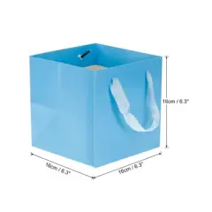 Unique Bargains Paper Gift Bag with Handle Bag for Party Favor